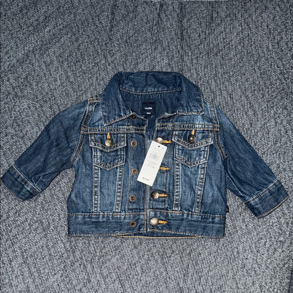 Baby GAP Blue Jean Jacket Classic Denim Style